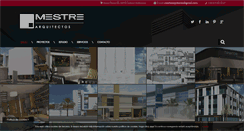 Desktop Screenshot of mestrearquitectos.com